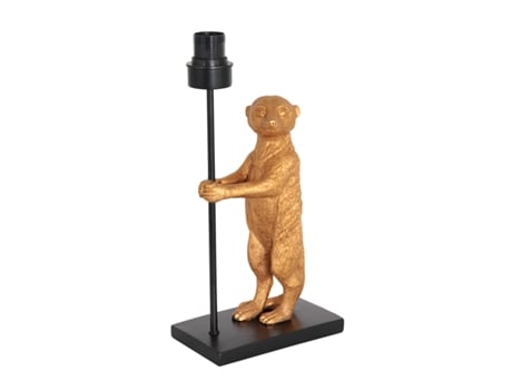 Candeeiro ANNE LIGHT AND HOME Animaux 3126ZW (Preto)