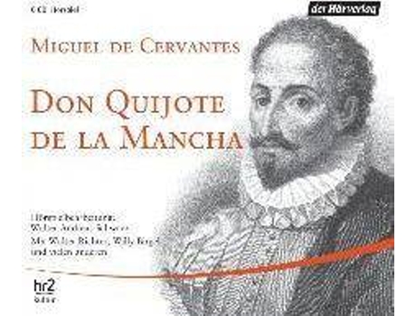 Livro Don Quijote de la Mancha. 6 CDs de Miguel De Cervantes, Lido por Walter Andreas Walter / Schwarz Willy / Richter Birgel (Alemão)