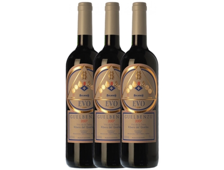 Vinho GUELBENZU Guelbenzu Evo Vino De La Tierra Ribera Del Queiles Crianza (0.75 L - 3 unidades)