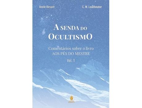 Livro A senda do ocultismo - vol. 1 de Annie Besant (Português)