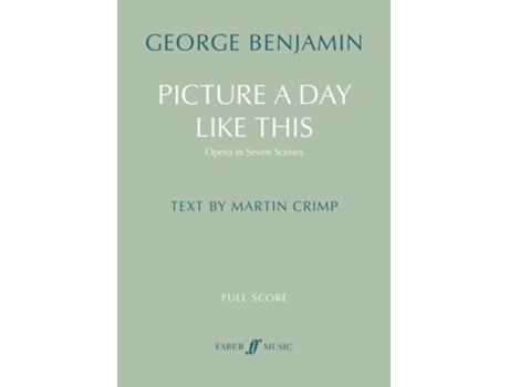 Livro Picture a day like this de George Benjamin (Inglês)