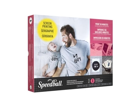 Kit Serigrafia Stencil de Papel para Iniciantes Speedball