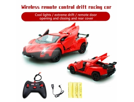 JJRC Q116 1/16 2.4G 4WD Drift RC Car Veículo Modelo Preto