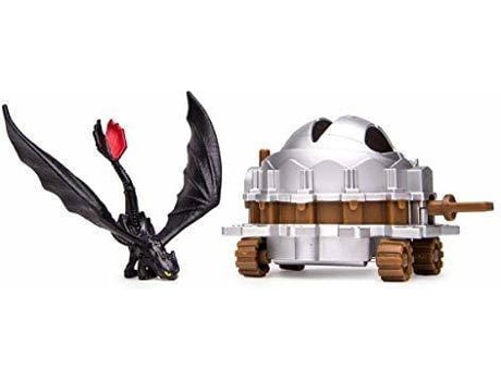 Figura de Ação DREAMWORKS DRAGONS Toothless vs Dragon Catcher