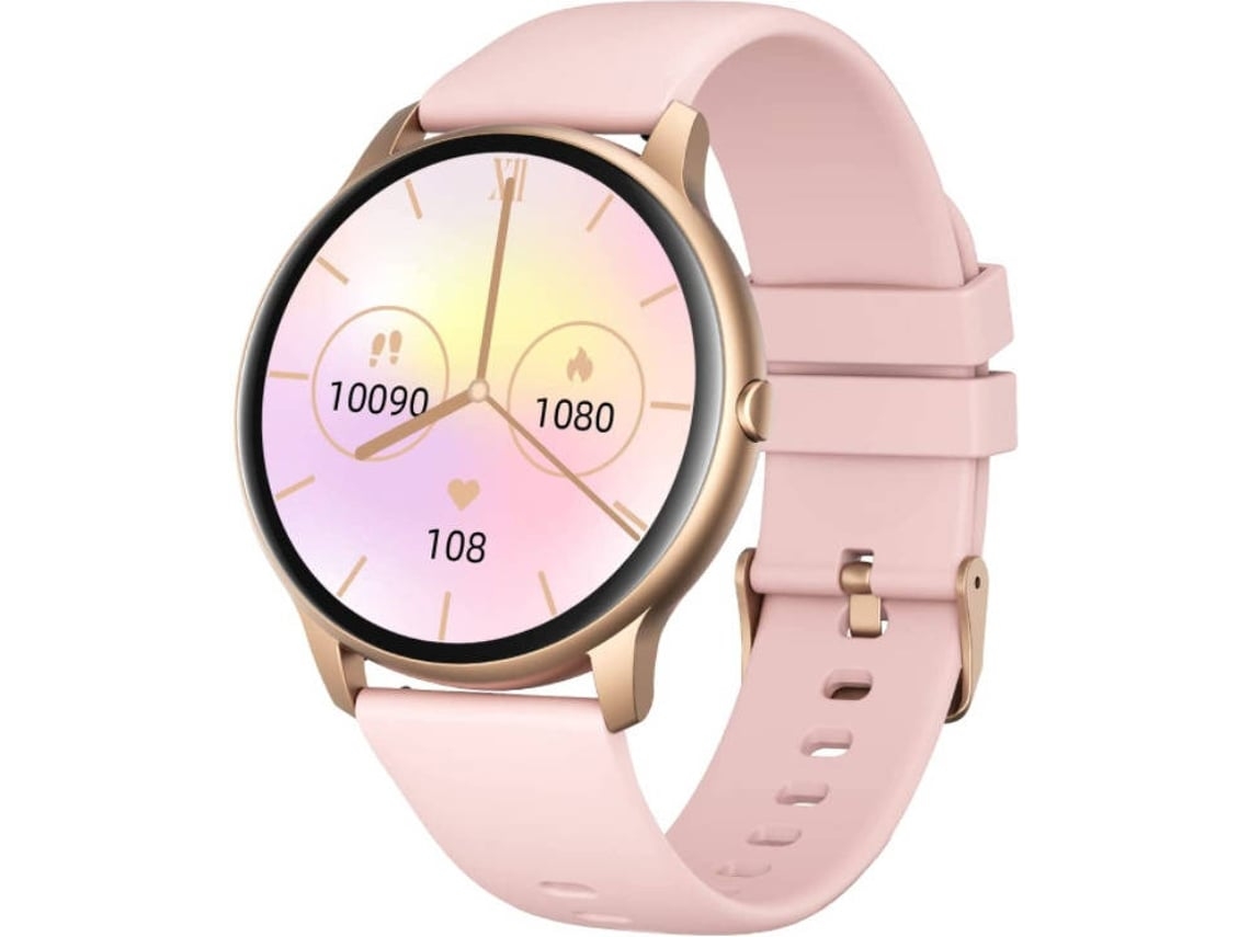 Smartwatch best sale rosa redondo