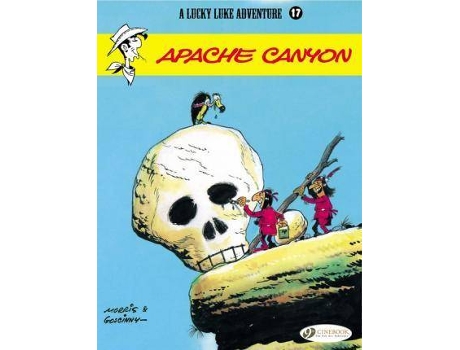 Livro Lucky Luke 17 - Apache Canyon de Laurette Zhang (Inglês)