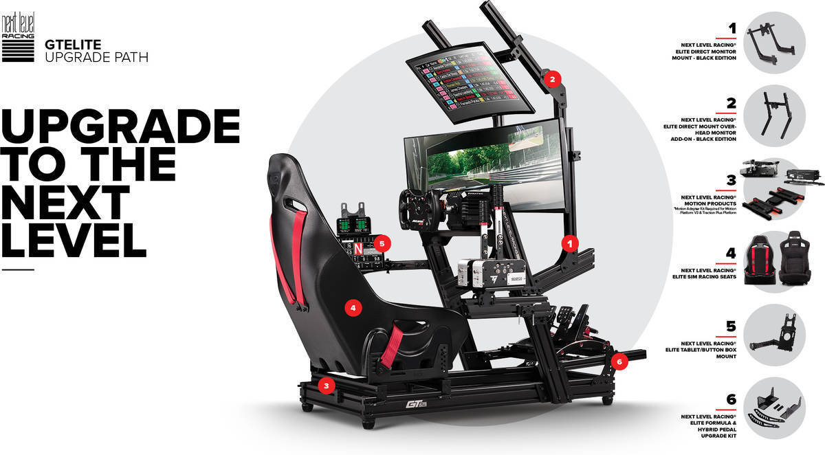Elite Tablet/Button Box Mount Add-On - Next Level Racing