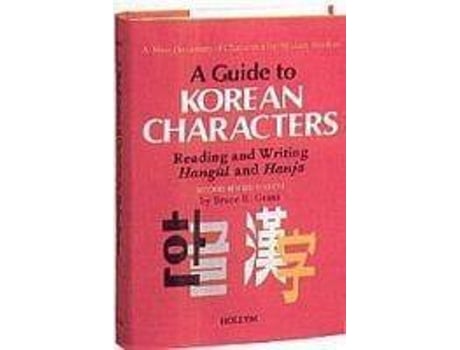 Livro A Guide To Korean Characters de Bruce K. Grant (Inglês)