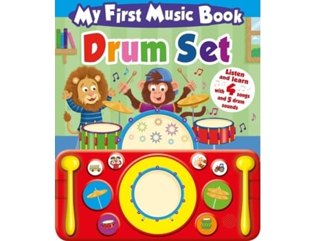 Livro My First Music Book - Drum - Ing de Vários Autores (Inglês)