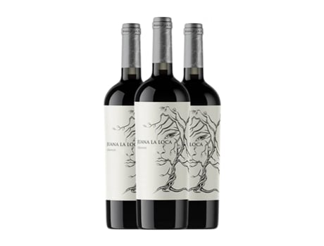 Vinho 6 PLACERES Juana la Loca Jumilla Crianza (0.75 L - 3 Unidades)