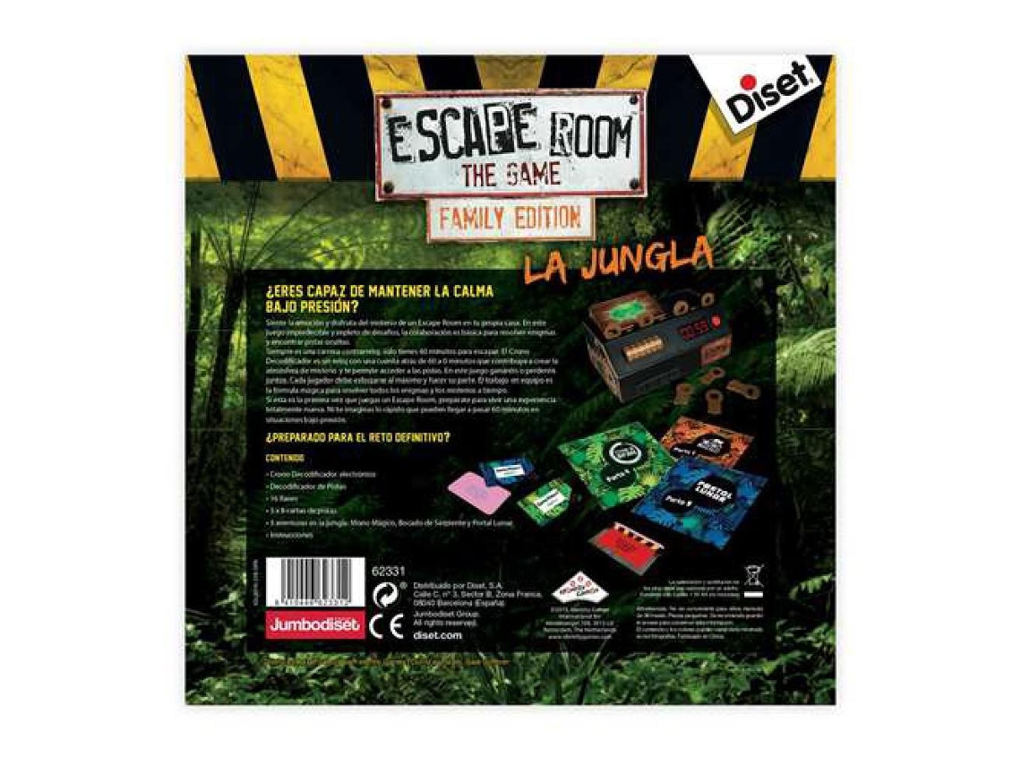 Escape Room - jogo Diset