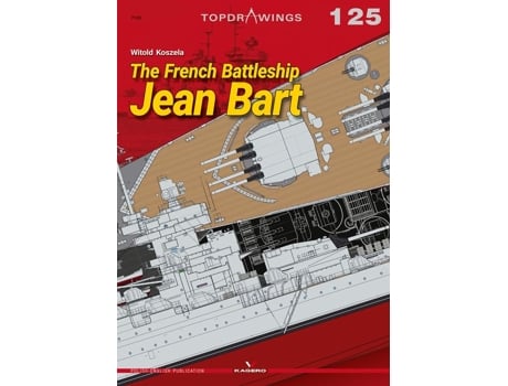 Livro French Battleship Jean Bart de Witold Koszela (Inglês)