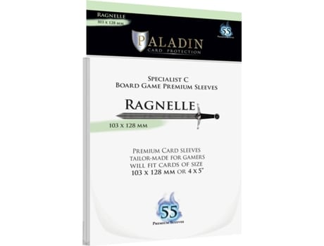 Otros Juegos PALADIN Paladin Sleeves Ragnelle Premium Specialist C 103X128Mm (Edad Minima: 6 años)