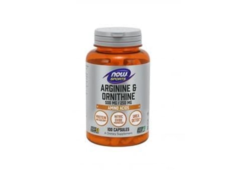 L- Arginina/Ornitina Arginine/Ornithine Now Sports