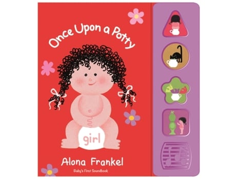 Livro once upon a potty -- girl de alona frankel (inglês)