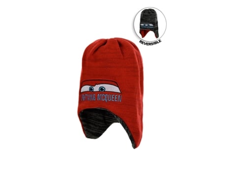 Gorro CARROS Peruano Lightning Mcqueen Reversivel (Criança)