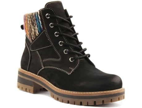 Botas de Mulher JUSTINREESS ENGLAND Pele Preto (38)