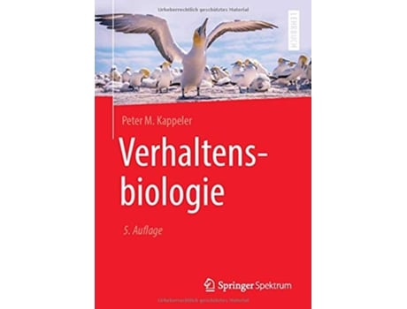 Livro Verhaltensbiologie German Edition de Peter M Kappeler (Alemão)