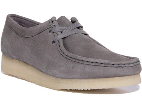 Sapatos de Mulher CLARKS ORIGINALS Pele Cinzento (41.5)