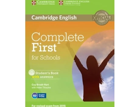 Livro Complete First for Schools Students Book with Answers with CD-ROM