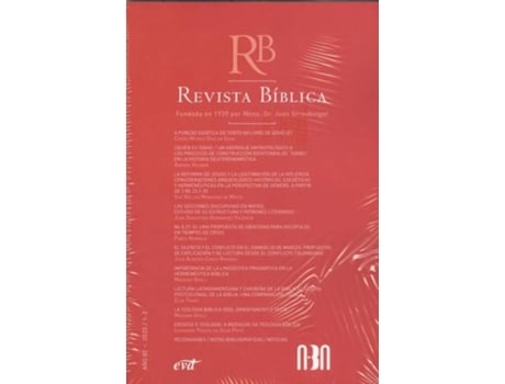 Livro Revista Bíblica. Año 82 de Vários Autores (Espanhol)