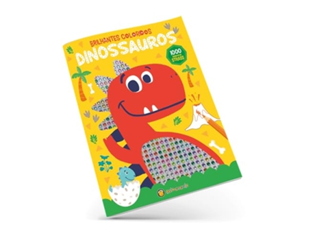 Livro Brilhantes Coloridos Dinossauros de Gdb Editorial (Português)