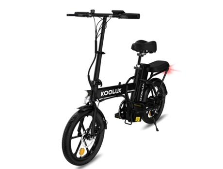 Bicicleta Elétrica KOOLUX Bk5S 36V 10.4Ah 250W 70Km Preto