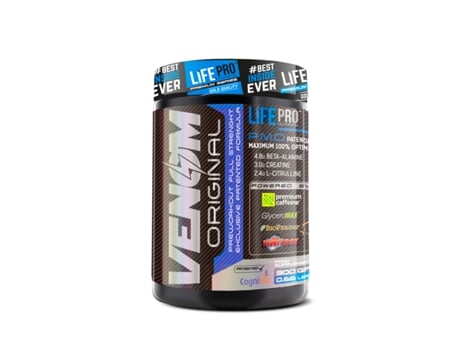 Suplemento Alimentar LIFE PRO NUTRITION Life Pro Venom Pre Workout Full Strenght (300 Gr - Cítricos)