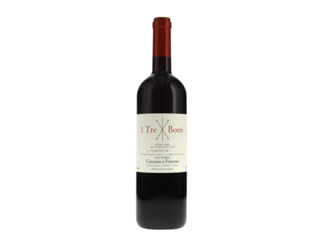 Vinho CORZANO E PATERNO I Tre Borri Sangiovese Toscana (0.75 L - 1 Unidade)