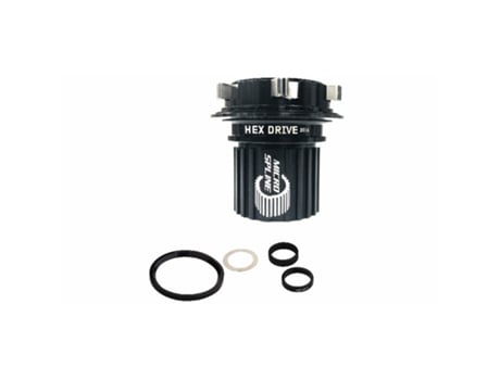 Corpo da roda livre em alumínio SPANK HEX Shimano Micro Spline Anti-Bite