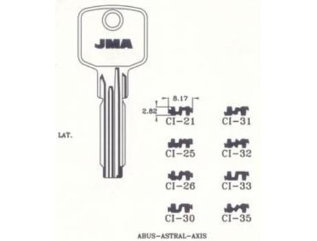 Llavin ci-25 laton seguridad b/10