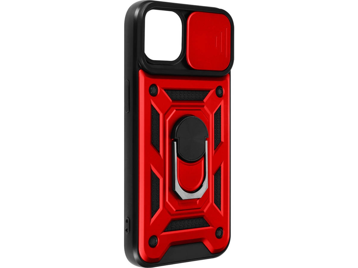 CAPA IPHONE 13 PRO MAX VERMELHA