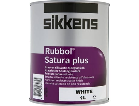 Tinta  Rubbol Satura Plus Branco  (1 L)