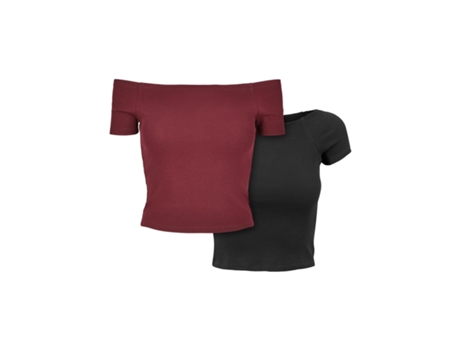 Urban Classics Blusa em Vermelho Fogo