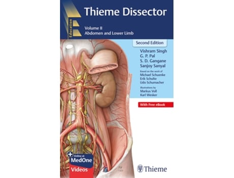 Livro Thieme Dissector Volume 2 de Vishram Singh (Inglês)