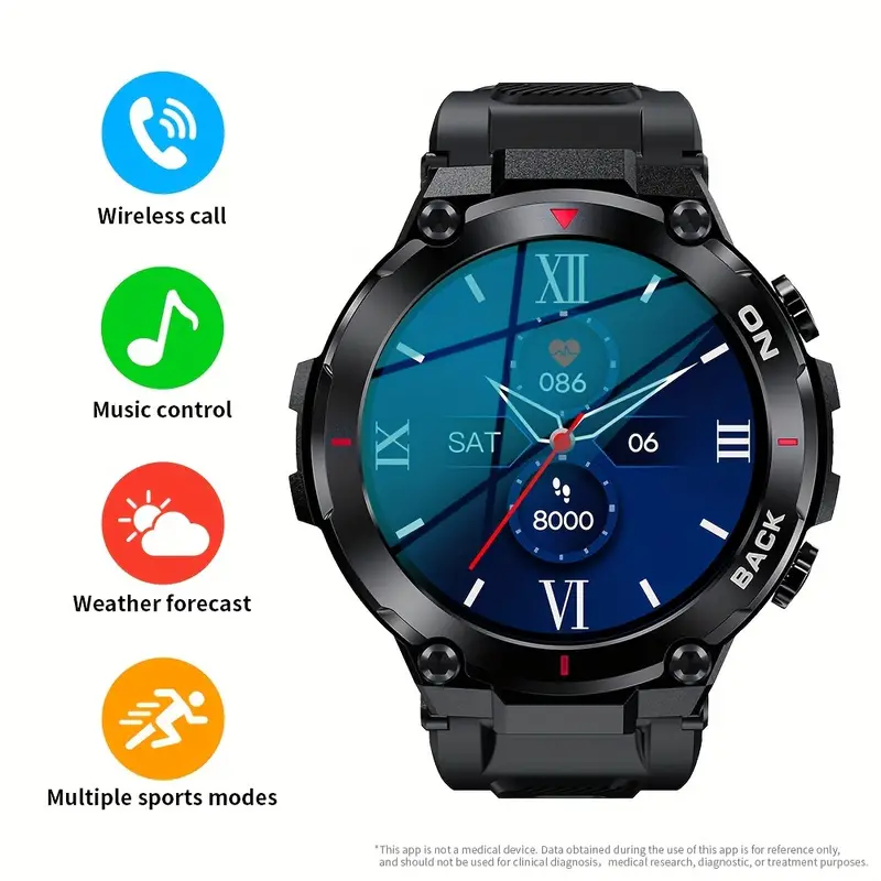 Smart Watch com Gps Preto GODTVAGT