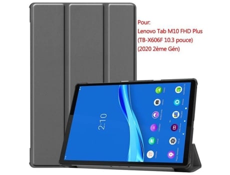 Capa Protetora para Tablet Lenovo Tab M10 Tb-X606/Tb-X505/Tb-X605 Capa Protetora para Tablet Cinza