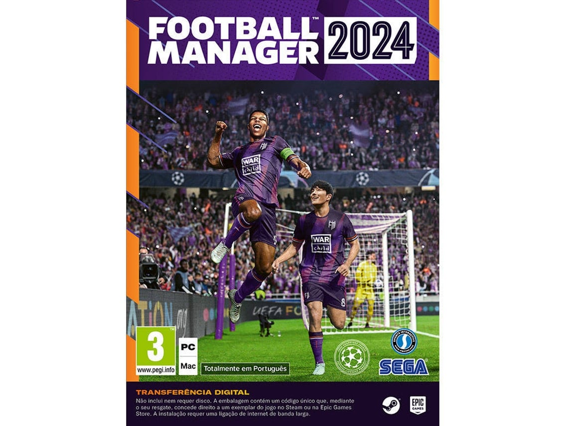 Jogo PC Football Manager 2023 (Código de Descarga na Caixa)