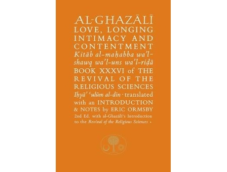 Livro al-ghazali on love, longing, intimacy & contentment de abu hamid al-ghazali (inglês)