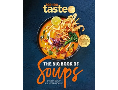 Livro Big Book of Soups de Tastecomau (Inglês)