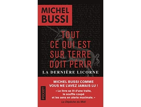 Livro Tout ce qui est sur terre doit perir Thriller French Edition de Michel Bussi (Francês)