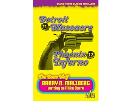 Livro Lone Wolf 11 Detroit Massacre Lone Wolf 12 Phoenix Inferno de Barry N Malzberg (Inglês)