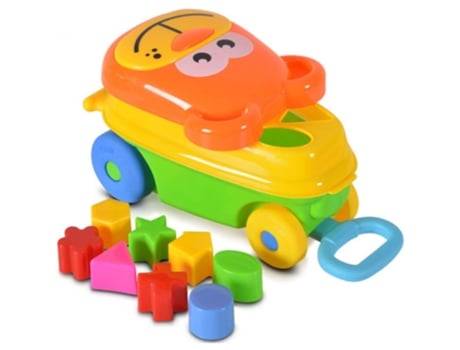 Jogo Didático TACHAN Carro com luzes e sons baby des