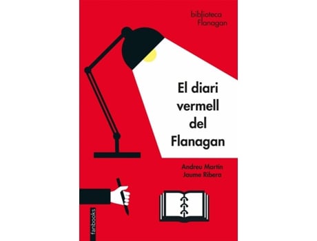 Livro El Diari Vermell Del Flanagan de Andreu Martín (Catalão)