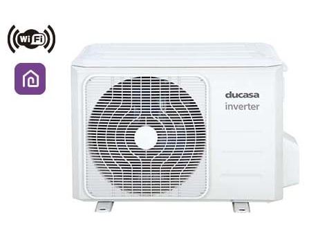 Inversor Monosplit DUCASA com bomba de calor. 6810 W Frio 6870 W Calor R32