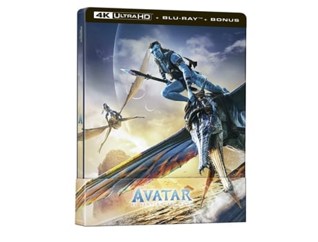 Avatar: The Way Of Water 4K Ultra Hd + Blu-Ray Extras Steelbook / Avatar: El Sentido Del Agua