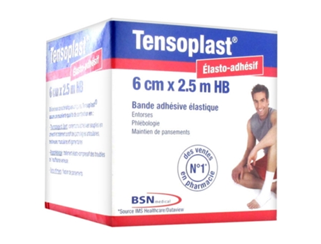 Fita Adesiva Elástica Tensoplast 6 Cm X 2,5 M Hb ESSITY