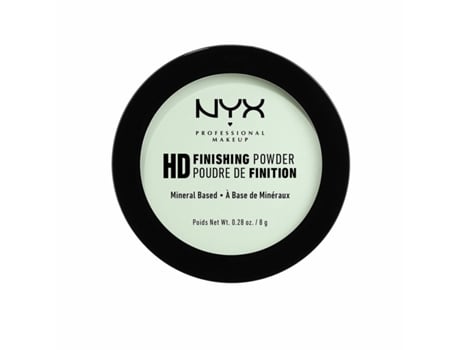 Pós Compactos Nyx Hd Finishing Powder Mint Green .