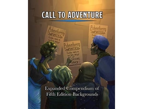 Livro Call To Adventure Expanded Compendium of Fifth Edition Backgrounds de Jerry Joe Seltzer (Inglês)