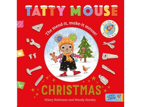 Livro Tatty Mouse Christmas de Hilary Robinson (Inglês - Capa Dura)